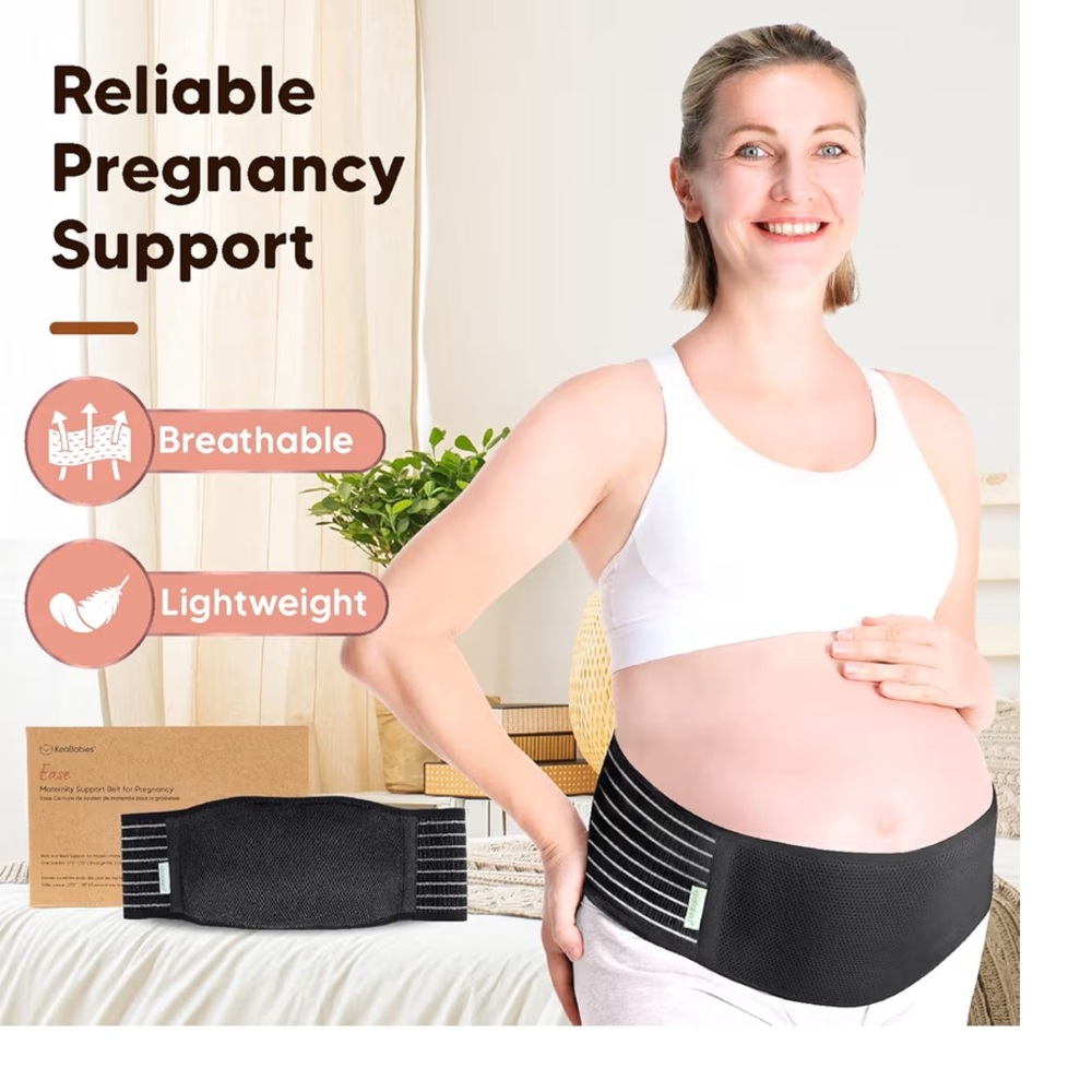 KeoBabies REVIVE postpartum & pregnancy belly belt band Cincher back support 2XL